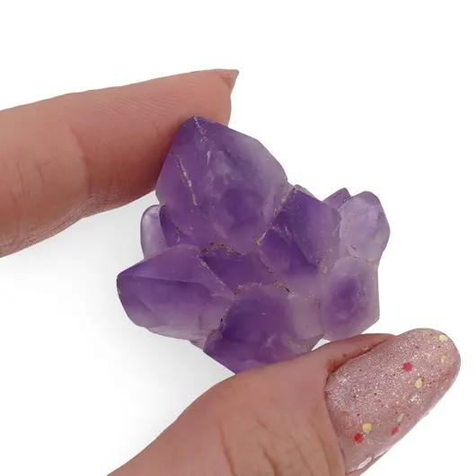 Ametist Skeletal, cristal unicat C10, imagine 2