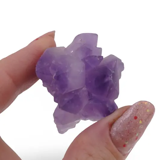 Ametist Skeletal, cristal unicat C14, imagine 2