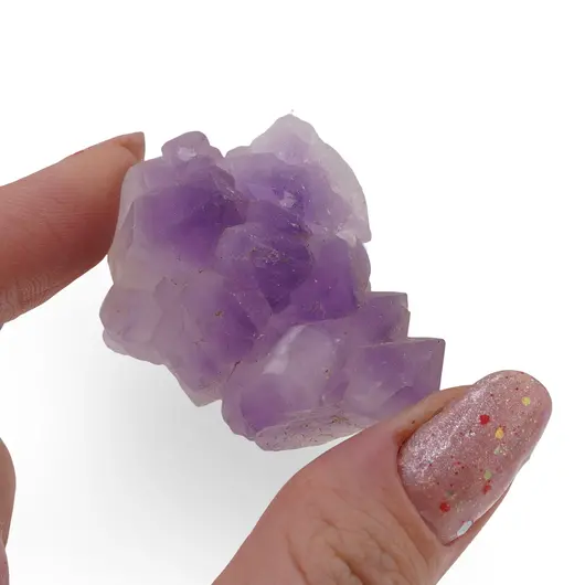 Ametist Skeletal, cristal unicat C18, imagine 2