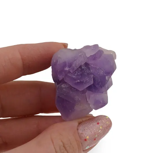 Ametist Skeletal, cristal unicat C2, imagine 2