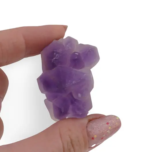 Ametist Skeletal, cristal unicat C21, imagine 2