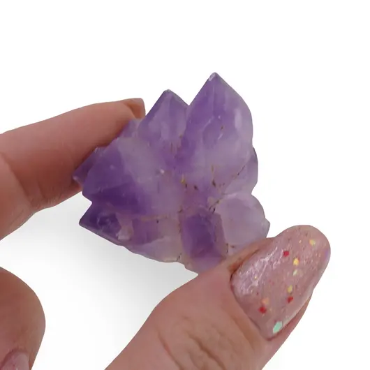 Ametist Skeletal, cristal unicat C24, imagine 2