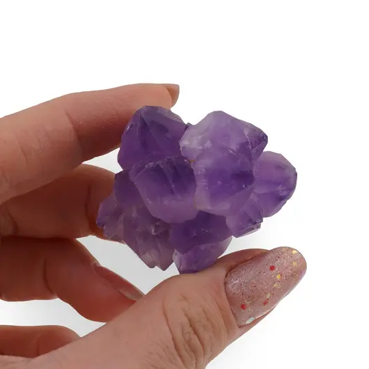 Ametist Skeletal, cristal unicat C3, imagine 2