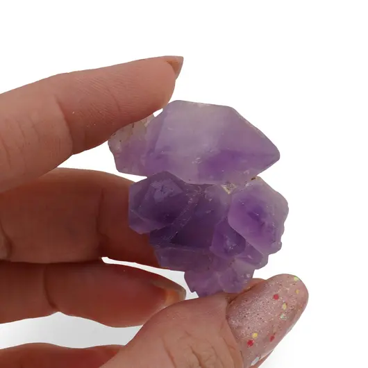 Ametist Skeletal, cristal unicat C4, imagine 2