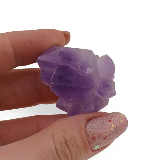 Ametist Skeletal, cristal unicat C7, imagine 2