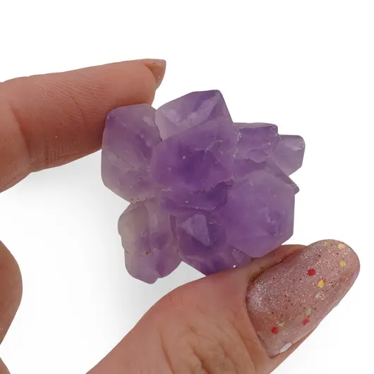 Ametist Skeletal, cristal unicat C8, imagine 2