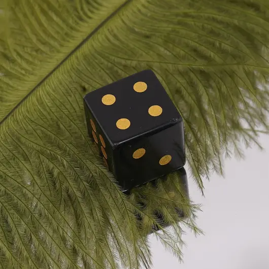 Zar pentru noroc din Obsidian, 15mm, imagine 2