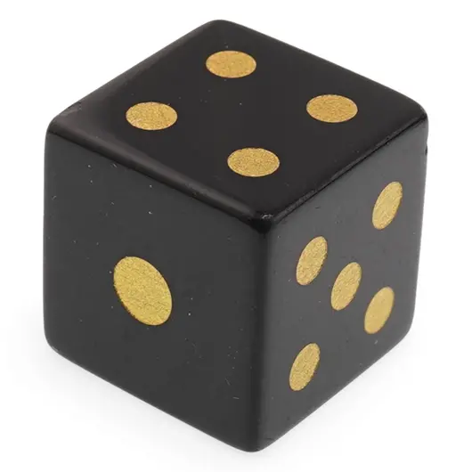 Zar pentru noroc din Obsidian, 15mm