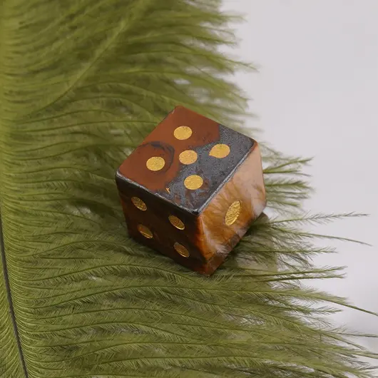 Zar pentru noroc din Ochi de tigru, 15mm, imagine 2