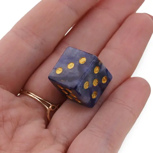 Zar pentru noroc din Sodalit, 15mm, imagine 3