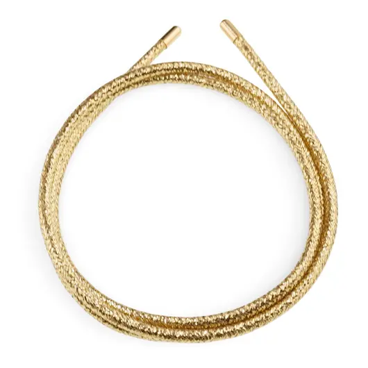 Bratara/colier magnetic din ata aurie, 51cm, imagine 2