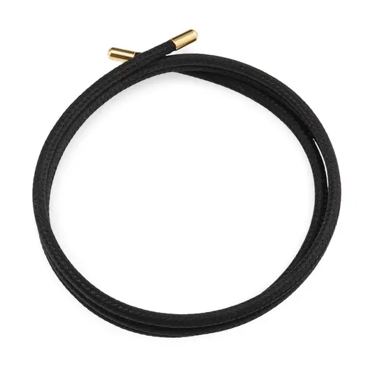 Bratara/colier magnetic din ata neagra, 51cm, imagine 2