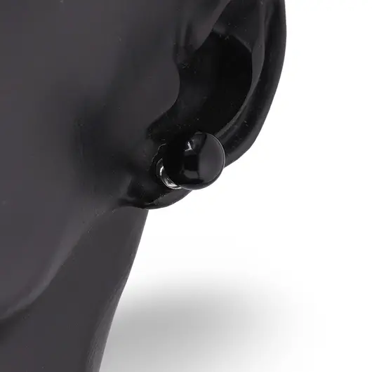 Cercei cu surub Onix sfere 8mm, imagine 2