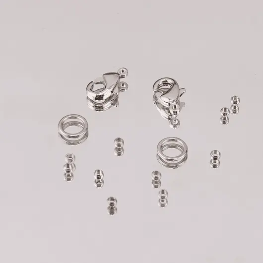 Kit accesorii pentru confectionarea bijuteriilor, metal, imagine 2