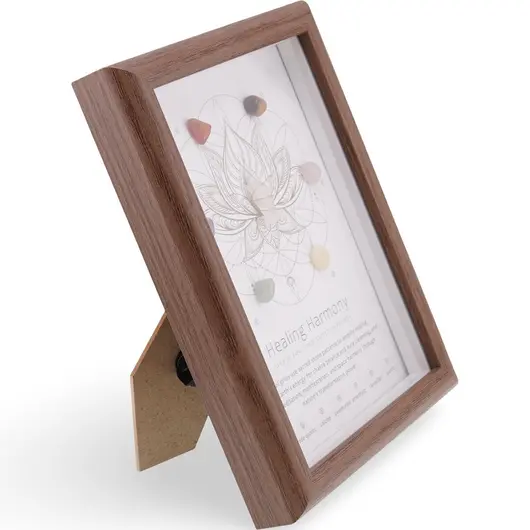 Tablou decorativ cu cristale Healing Harmony, 20cm, imagine 2