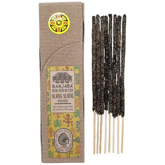 Betisoare din Rasina Banjara pentru Ritual - Ylang Ylang, 8 buc, imagine 2