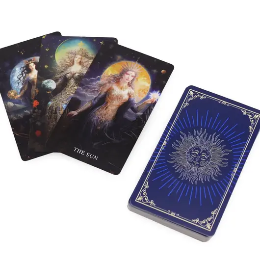 Tarot Arcana Zeitelor – cu brosura explicativa - 78 de carti, imagine 3
