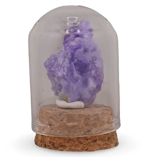 Coquimbite cristal rar natural unicat, A8, imagine 3