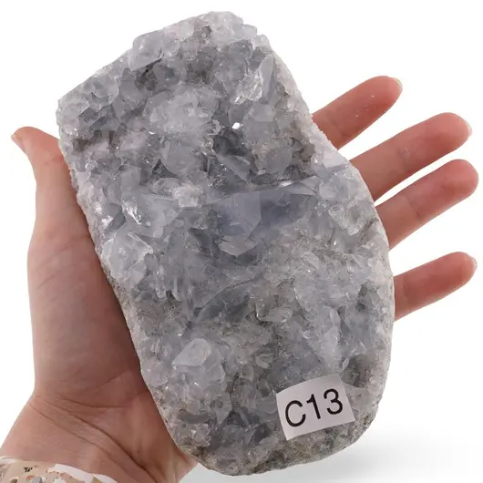 Celestit cristal natural unicat, C13, imagine 3