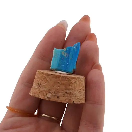 Specimen Opal albastru Chile cristal natural unicat, A11, imagine 4