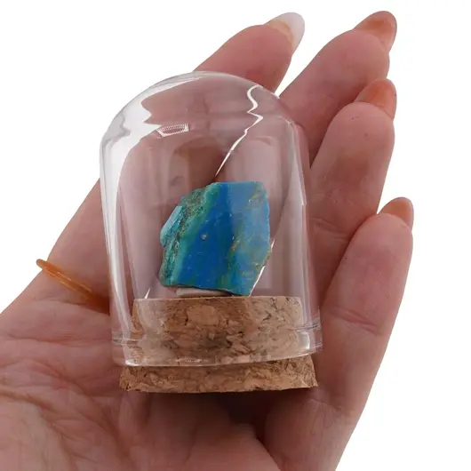 Specimen Opal albastru Chile cristal natural unicat, A24, imagine 3