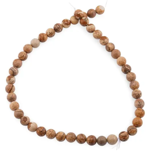 Sirag Jasp peisaj sfere 8mm, 38cm