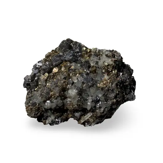 Floare de mina pentru colecție, cristal natural unicat, 72x56x32mm, 194g, cod F214