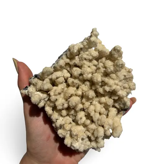 Floare de mina pentru colectie, cristal natural unicat, 103x90x88mm, 700g, cod F19, imagine 2