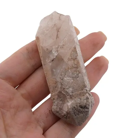 Cuart sceptru, cristal natural unicat, 80x28mm, 51.24g, cod A2, imagine 2