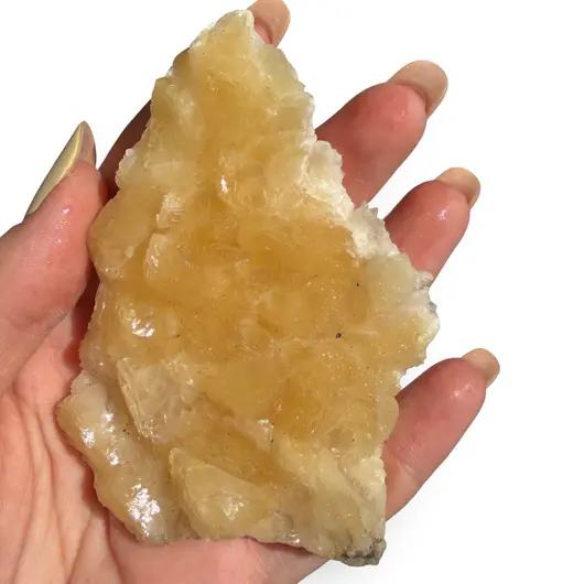 Floare de mina pentru colectie, cristal natural unicat, 90x63x20mm, 120g, cod F39, imagine 2
