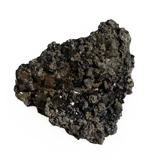 Floare de mina pentru colecție, cristal natural unicat, 55x50x29mm, 111g, cod F243