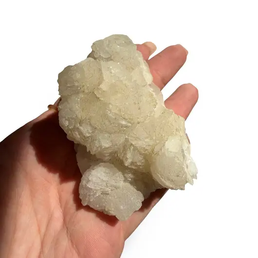 Floare de mina pentru colecție, cristal natural unicat, 72x52x44mm, 165g, cod F148, imagine 2