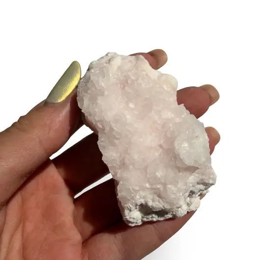 Floare de mina pentru colecție, cristal natural unicat, 64x32x22mm, 72g, cod F250, imagine 2
