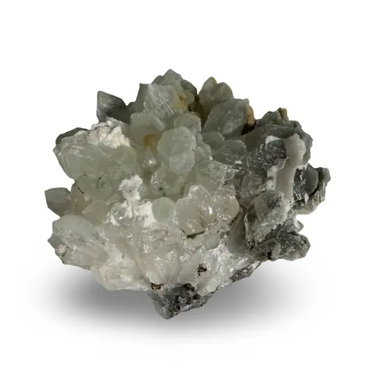 Floare de mina pentru colecție, cristal natural unicat, 69x62x42mm, 167g, cod F195