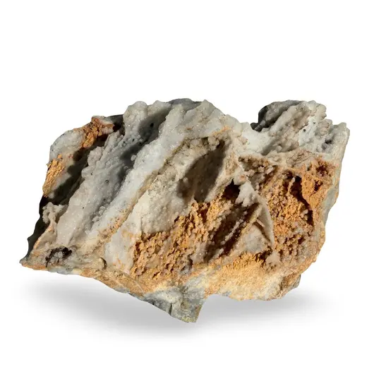 Floare de mina pentru colecție, cristal natural unicat, 133x86x77mm, 593g, cod F317
