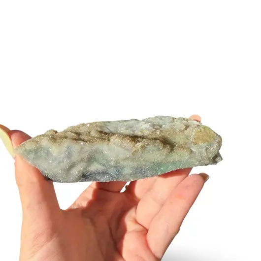 Floare de mina pentru colecție, cristal natural unicat, 104x52x30mm, 200g, cod F363, imagine 2