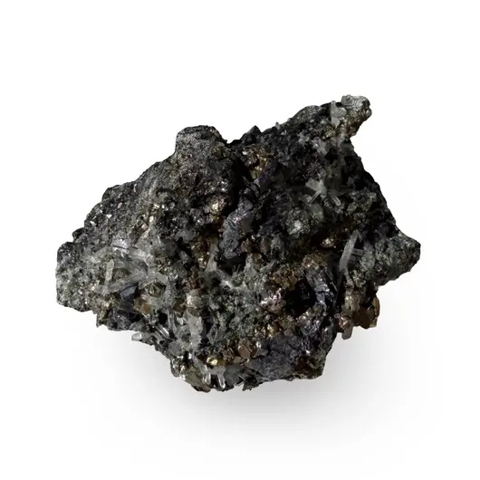 Floare de mina pentru colecție, cristal natural unicat, 75x51x41mm, 195g, cod F391