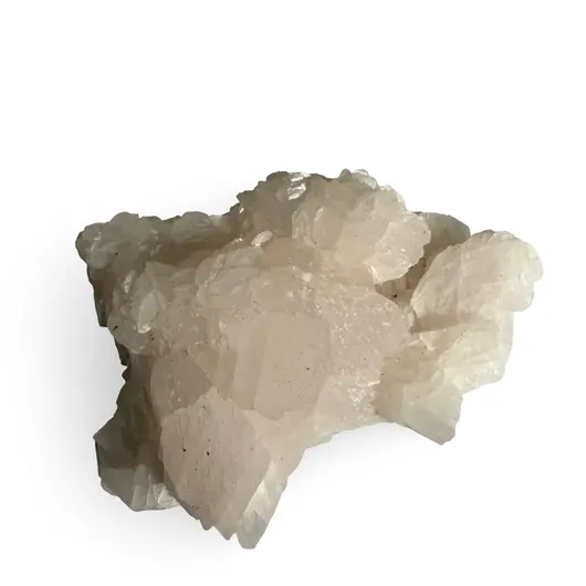 Floare de mina pentru colecție, cristal natural unicat, 103x72x40mm, 347g, cod F416