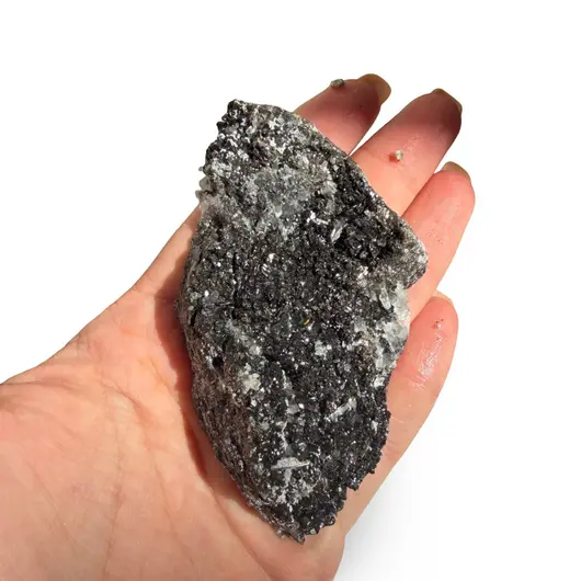 Floare de mina pentru colecție, cristal natural unicat, 89x54x21mm, 128g, cod F435, imagine 2