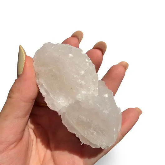 Floare de mina pentru colecție, cristal natural unicat, 79x38x32mm, 110g, cod F254, imagine 2