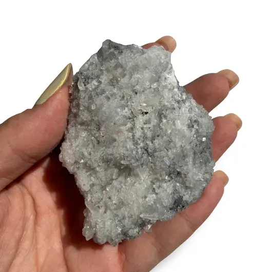Floare de mina pentru colecție, cristal natural unicat, 66x53x29mm, 116g, cod F261, imagine 2