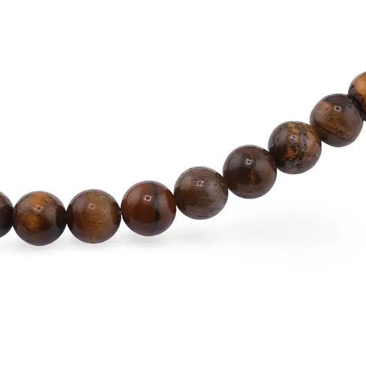Sirag Ochi de tigru sfere 8mm, 39cm, imagine 2
