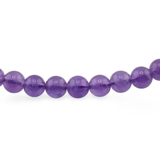 Sirag Ametist A+ sfere 6mm, 38cm, imagine 2