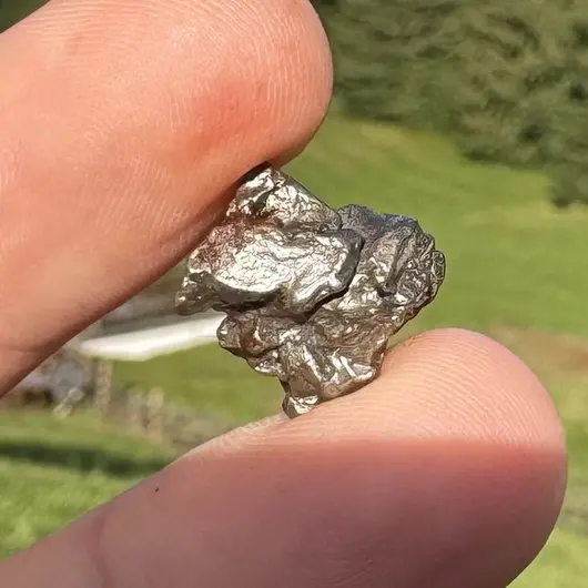 Meteorit, cristal natural unicat, 17mm, 4.6g, cod C22
