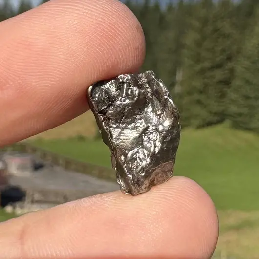 Meteorit, cristal natural unicat, 17mm, 5.2g, cod C13