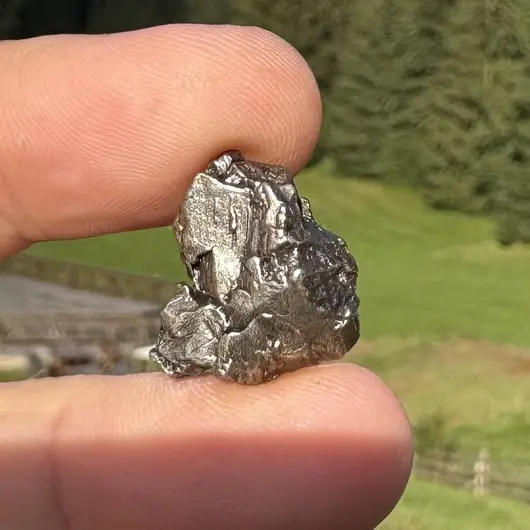 Meteorit, cristal natural unicat, 18mm, 6g, cod C23
