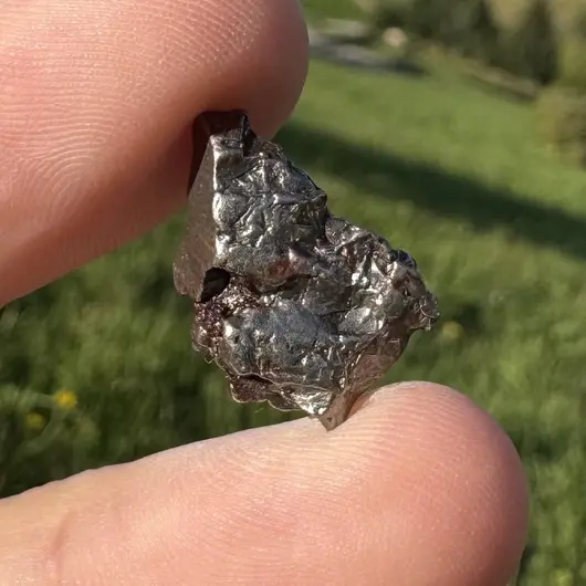 Meteorit, cristal natural unicat, 20mm, 4.5g, cod C1