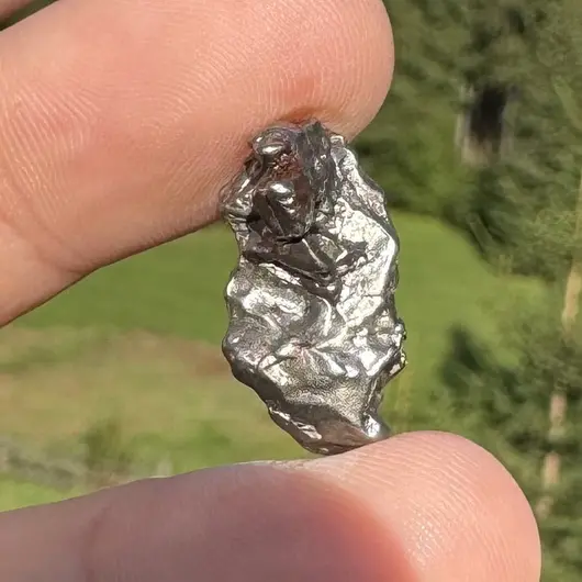 Meteorit, cristal natural unicat, 21mm, 4.9g, cod C7