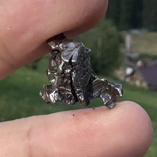 Meteorit, cristal natural unicat, 21mm, 5.6g, cod C26