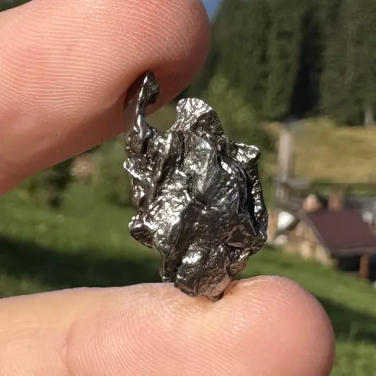 Meteorit, cristal natural unicat, 23mm, 3.7g, cod C14